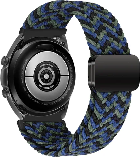 Miniatura 15 de Correa de nailon compatible con Samsung Galaxy Watch 7/6/5/4/FE 1.732 in 1.575 in/Galaxy Watch 5 Pro 1.772 in/Watch 4/6 Classic 1.850 in 1.811 in