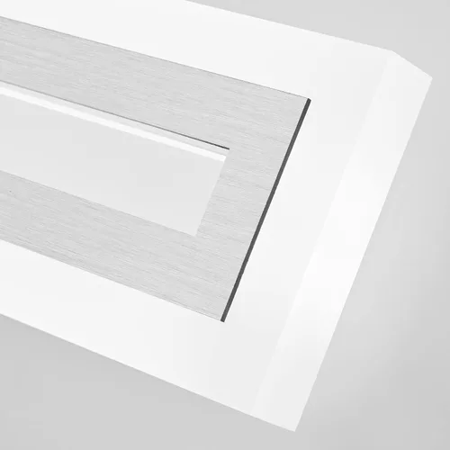 Miniatura 2 de SOLFART Luces de tocador de baño sobre espejo 14W 60 cm Luz de baño moderna negra 6000K ND