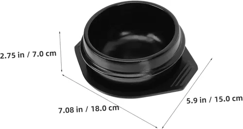 Miniatura 7 de Olla de sopa de miso coreano con bandeja, ollas de cerámica, utensilios de cocina para el hogar, olla de cocina, olla de sopa delicada, olla
