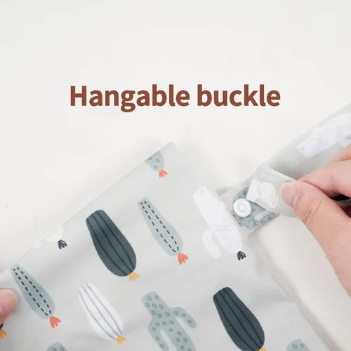 Miniatura 5 de HappyFlute 9 juegos de pañales de tela de bolsillo para recién nacido, ajustables y reutilizables para bebés niños y niñas (6-33 libras, 0-3 años)