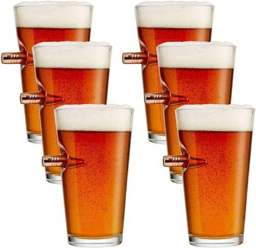 Miniatura 4 de BenShot [Juego de 2] El vaso de cerveza original Bullet Fabricado en los Estados Unidos