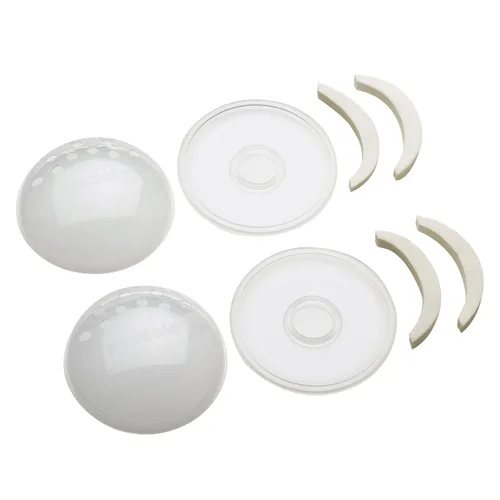 Miniatura 2 de Medela SoftShells - Conchas de pecho para pezones planos o invertidos, conchas discretas para tu cuerpo único, flexibles y fáciles de llevar