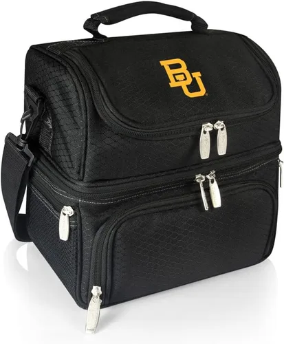 Miniatura 51 de PICNIC TIME NCAA Nebraska Cornhuskers Pranzo - Lonchera aislada con juego de pícnic, bolsa enfriadora para el almuerzo Negro