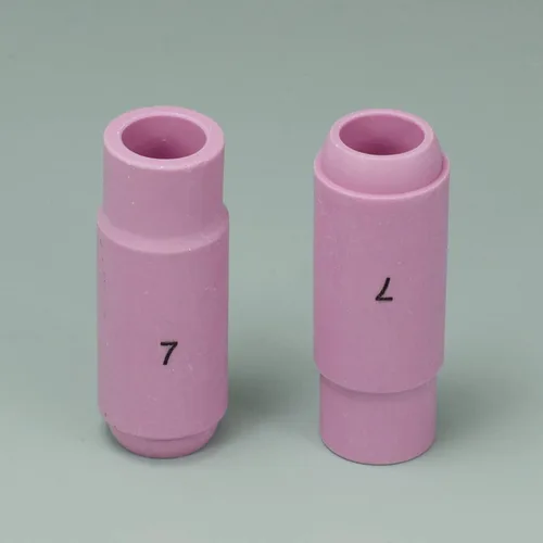 Miniatura 2 de RIVERWELD TIG - Boquillas de alúmina de cerámica 10N47 7 # 7/16 "0.433 in Orificio para QQ300 PTA DB SR WP 17 18 26 TIG Antorcha de soldadura