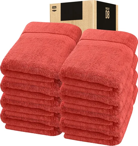 Miniatura 45 de Utopia Towels - Toalla de baño gigante, 2 unidades, 17.69 oz/yd2 (600 gsm), 100% algodón hilado en anillo, altamente absorbentes y de secado rápido