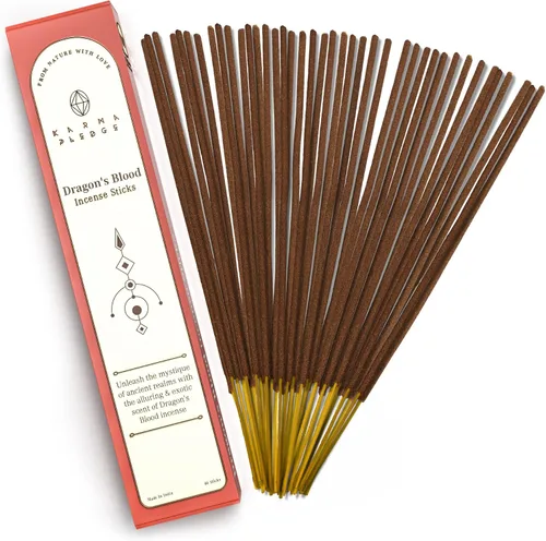 Miniatura 61 de Bakhoor - Varitas de incienso orgánicas sumergidas a mano, 100 varillas con hierbas naturales e ingredientes aromáticos, tiempo de combustión de 45