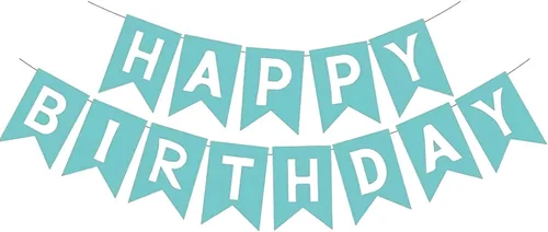 Miniatura 21 de Cartel de feliz cumpleaños suministros para fiesta de cumpleaños (B 1)