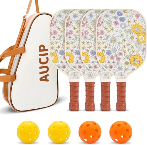 Miniatura 7 de Palas de Pickleball, juego de 2 palas de pickleball aprobadas por USAPA, lindas palas de pickleball de núcleo de nido de abeja de polipropileno