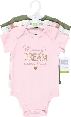 Miniatura 501 de Hudson Baby baby-girls Cotton Bodysuits 3-pack