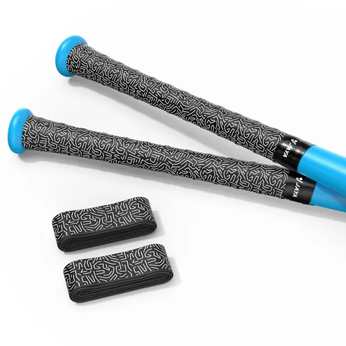 Miniatura 8 de JAYA Paquete de 2 cintas de agarre para bate PU – Envoltura de mango de 1.1mm antideslizante de poliuretano para bates de béisbol y sóftbol