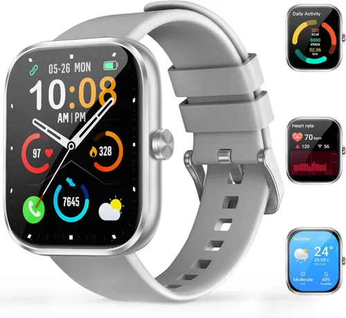 Miniatura 9 de MFVLP Smart Watch for Men Women, 1.83" HD Touchscreen Fitness Watch with Bluetooth Call&Message Notifications, 110+Sport Modes, 24/7 Heart
