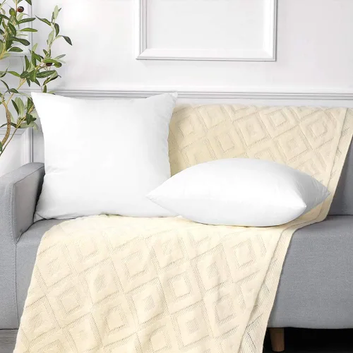 Miniatura 7 de OTOSTAR Juego de 2 rellenos de almohada de 16 x 16 pulgadas, forma cuadrada para sofá, cama, rellenos de almohadas decorativas para interiores 2