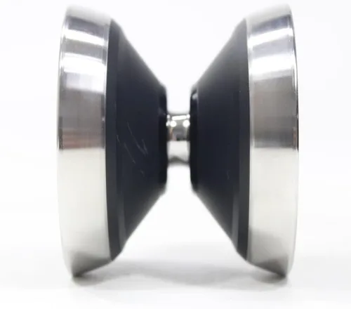 Miniatura 3 de Hydrogen Crash Yoyo - YoYo bi-Metal (negro con anillos crudos)