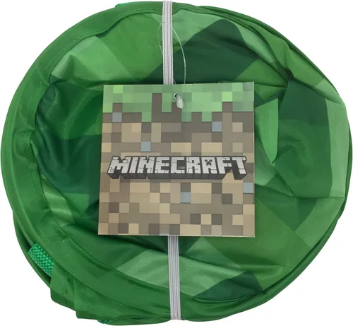 Miniatura 5 de Jay Franco Minecraft Creeper - Manta de 2 piezas, incluye manta, cesta