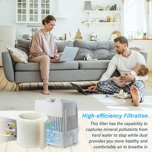 Miniatura 7 de MAF2 Super Wick - Filtro humidificador para Aircare/Essick Air/Humidificador de aire húmedo MA0600, MA0601, MA0800, MA08000, Kenmore 5408,154080,32