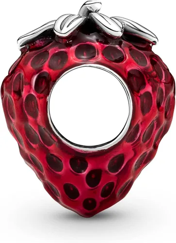 Miniatura 3 de Charm Pandora 791681C01 Fresa sin semillas, Plata esterlina, Sin gemas.