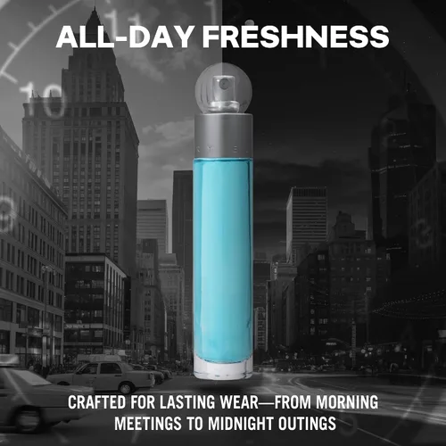 Miniatura 3 de Perry Ellis 360° Eau De Toilette en aerosol para hombres - Colonia masculina, perfume de larga duración, EDT, fragancia con notas de bergamota