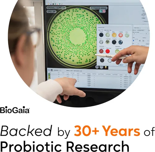 Miniatura 6 de BioGaia Protectis Kids Probiótico para mayores de 3 años Alivia problemas digestivos ocasionales y promueve la regularidad Sin alérgenos