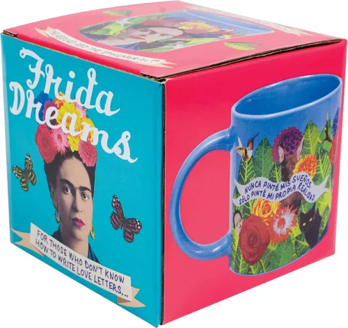 Miniatura 9 de The Unemployed Philosophers Guild Frida Kahlo Art Coffee Mug - Citas famosas en inglés y español