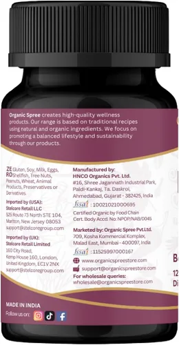Miniatura 8 de ORGANIC SPREE Remolacha 120 tabletas - Suplemento de remolacha orgánica USDA (Beta vulgaris), apoya la energía, la resistencia y el bienestar diario*