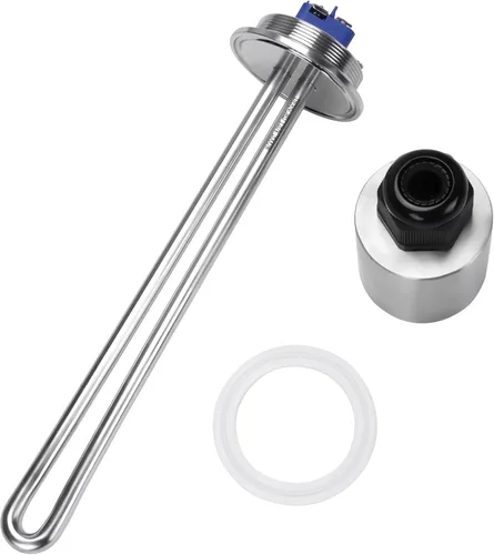 Miniatura 11 de DERNORD Densidad de alta vatio del calentador de agua de inmersión del elemento de calefacción 120V 1500W del elemento de calefacción