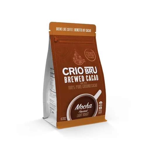 Miniatura 9 de Crio Bru Bebida de Cacao Tostado Ligero con Sabor a Mocha - Alternativa al Café, Bebida Natural y Saludable Hecha con 100% Granos de Cacao Molido