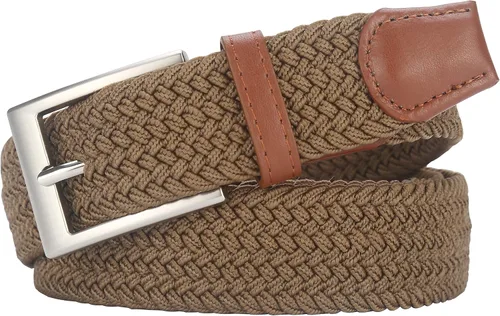 Miniatura 2 de Lavemi Mens Belt, Stretch Elastic Casual Woven Sport Golf Braided Belts for Men,Gift Box