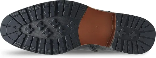 Miniatura 6 de Dockorio Botas chukka casuales para hombre, botas de vestir de cuero para hombre