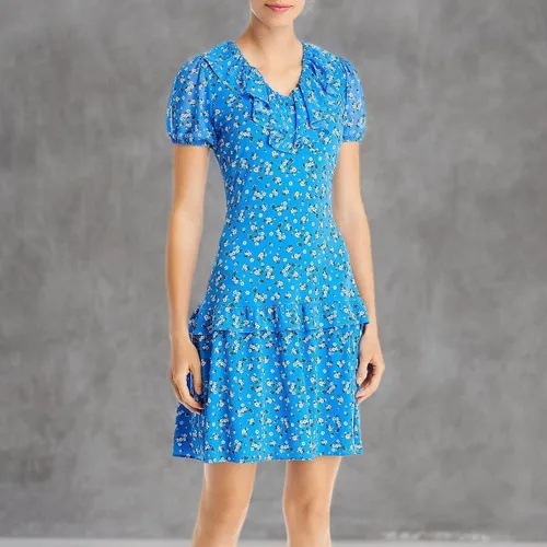 Miniatura 3 de Karl Lagerfeld Paris Tierd Flow - Vestido de verano para mujer