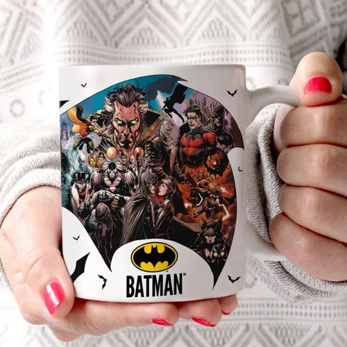 Miniatura 6 de Morphing Mugs DC Comics – Batman – Capa – Una taza sensible al calor de 16 onzas – Imagen completa revelada cuando se añade líquido caliente