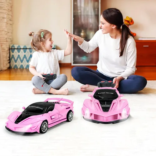 Miniatura 2 de Auto a control remoto para niñas, a escala 1:18, juguetes de autos a control remoto para niños pequeños de 3, 4, 5, 6, 7, 8-12 años, modelo de auto