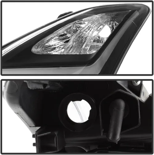 Miniatura 7 de ACANII - Para faros LED negros tipo Switchback con señal secuencial 2008-2015 G37 Q60 Coupe, lado del conductor y del pasajero