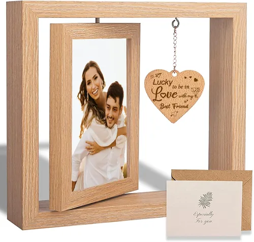 Miniatura 11 de Marco de fotos con texto en inglés "You're The Best Thing I've Ever Found on the Internet", marcos de fotos románticos para parejas, regalos