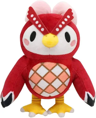 Animal Crossing - Juguete de peluche de hoja nueva adecuado para colección, Animal Crossing: New Horizons - Muñeca de búho de peluche para niño y