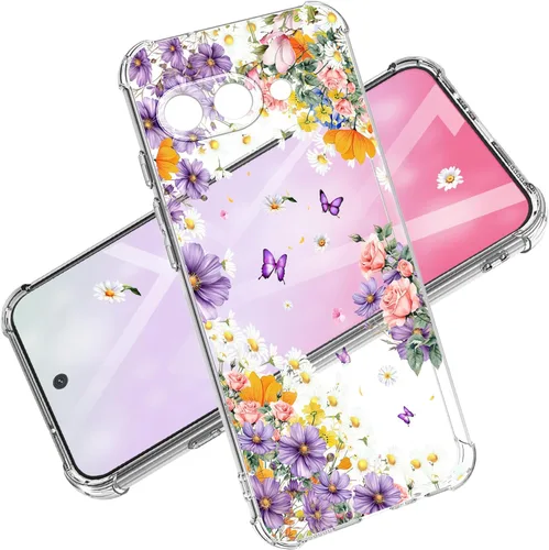 Miniatura 13 de for Google Pixel 7 Case，Google 7 Phone Case，for Girls Women Cover Design Dual Layer Slim Fit Drop Proof Impact Resistant Shockproof Clear Case