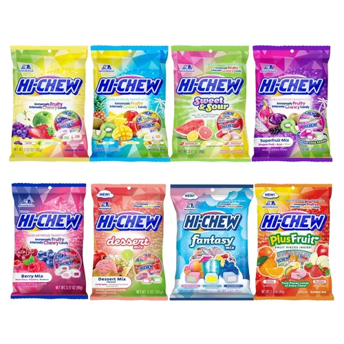 Miniatura 28 de HI-CHEW Mezcla Superfruit, 3.17 oz, 6 piezas, sin gluten, elaborada con sabores de frutas naturales y artificiales