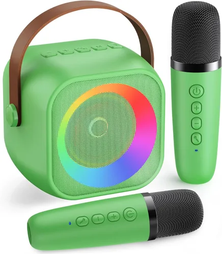 Miniatura 18 de Máquina de karaoke para niños, regalos de karaoke para niñas de 4, 5, 6, 7, 8, 9, 10, 12 años o más, fiesta de cumpleaños, 4 a 12 años, juguetes