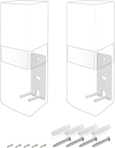 Dinghose - Soportes de pared compatibles con altavoces Bose Surround 700, OmniJewel Lifestyle 650 Sistema de entretenimiento en el hogar (blanco)