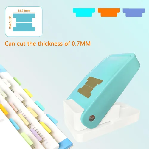 Miniatura 3 de Sticky Index Labs Maker, operado manualmente rápido y fácil de hacer pestañas, se puede utilizar para el hogar, bricolaje y manualidades, escuela