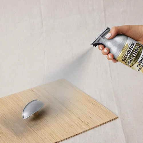 Miniatura 6 de Rust-Oleum 245219 Pintura en aerosol martillada universal para todas las superficies, 12 onzas, plata Plateado