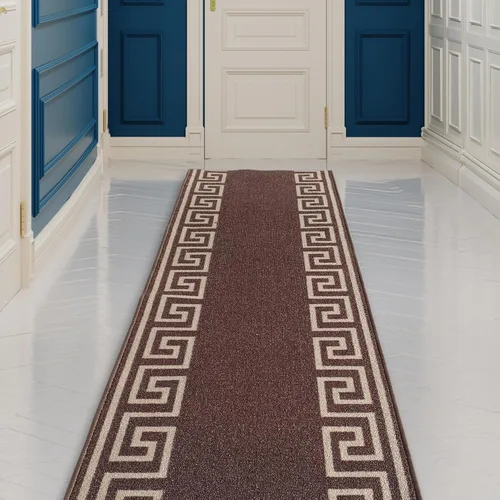 Miniatura 10 de CreativeDeco Alfombra de pasillo hecha a medida de pelo bajo con respaldo de goma para cocina, vestíbulo, pasillo, entrada, elige tu longitud