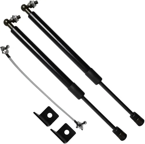Soportes de elevación para Ford Fusion 2013-2020 Capó delantero Modificar fibra de carbono con carga de gas, amortiguadores de choque con resorte (2