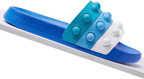 Miniatura 4 de Engtoy Sandalias para niños y niñas, unisex, ligeras, antideslizantes, puntera abierta, cómodas, para ducha, playa, divertidas sandalias