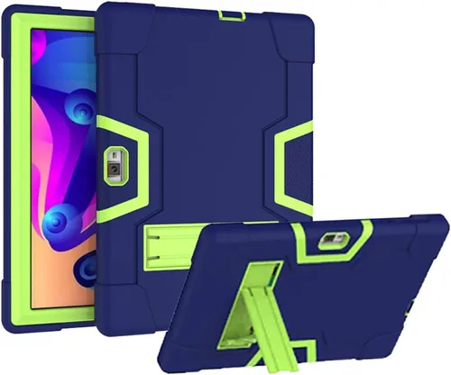 Miniatura 9 de Funda híbrida para tablet HAOVM S30 / Vankyo S30 para tableta, compatible con niños, funda Vankyo s30, a prueba de golpes, parte trasera dura