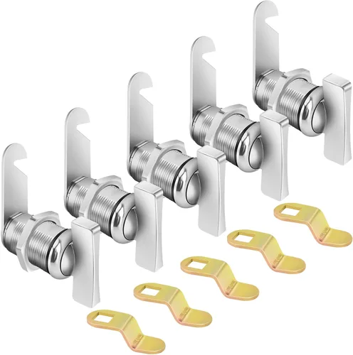 Miniatura 11 de Cerradura de Leva Excéntrica Operada con el Pulgar, Cerraduras de Almacenamiento para RV de 1-3/8", 5 Piezas de Cerraduras para Gabinete, 5 Piezas