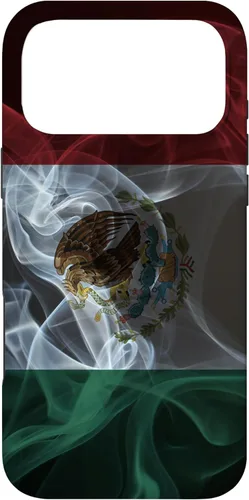 Miniatura 21 de iPhone 11 Smoky Mexico Flag - Funda de orgullo mexicano estilo humo