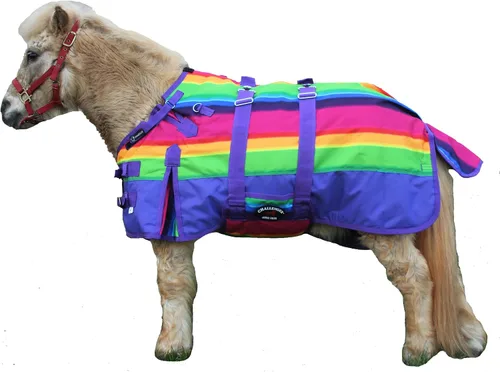Miniatura 34 de CHALLENGER Manta de invierno miniatura de 36 "1200D Weanling Donkey Pony Horse Foal 51981B