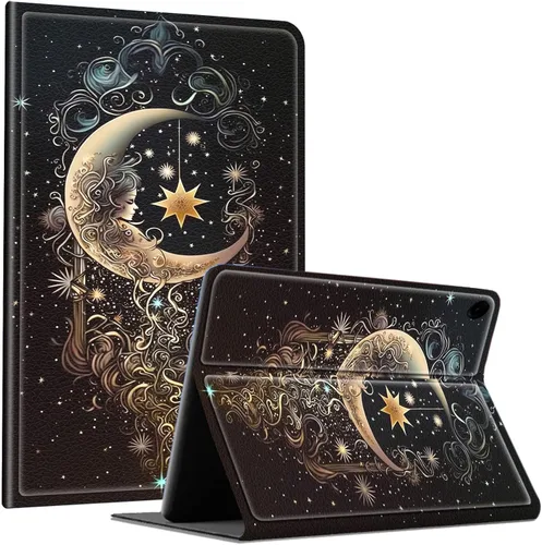 Miniatura 61 de Slim Case for Samsung Galaxy Tab S10 Lite / S10 FE / S9 FE 10.9" & Galaxy Tab S9 11", Multi-Angle Stand PU Leather Smart Folio Cover with Soft TPU
