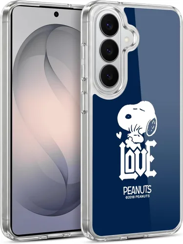 Miniatura 50 de Head Case Designs Funda de gel con licencia oficial de Peanuts Woodstock Insignia Rock Tees [protección de grado militar] compatible con Samsung