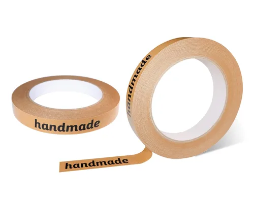Miniatura 9 de Cinta de agradecimiento Arvakr, cinta adhesiva marrón de diseño para pequeñas empresas, para pegar bolsas de compras o cajas de hornados, cafés